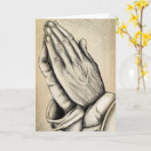 Gebets-Karte Karte (Gelbe Blume)