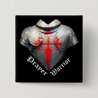 Gebets-Krieger Button