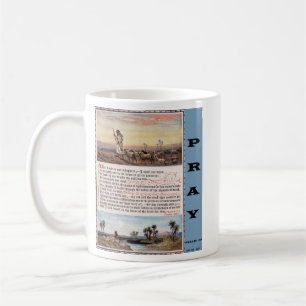 Gebets-Tasse des Psalm-23 Kaffeetasse