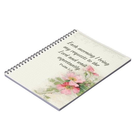 Gebets-Zeitschrift Notizblock (Linke Seite)