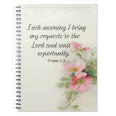 Gebets-Zeitschrift Notizblock (Vorderseite)