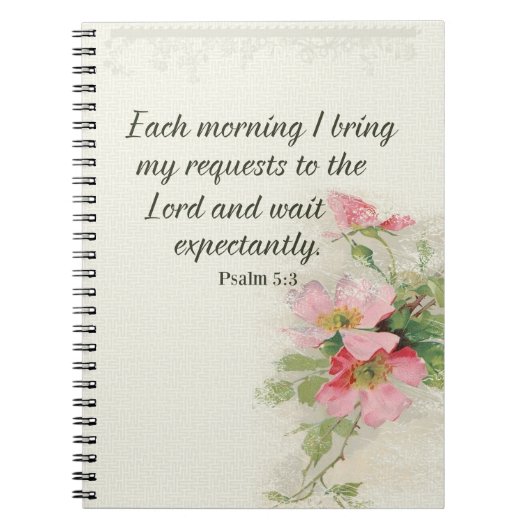 Gebets-Zeitschrift Notizblock (Vorderseite)