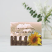 Gebetsangebot Postkarte (Stehend Vorderseite)