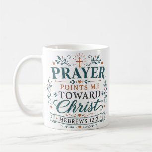 Gebetsanliegen weisen mich auf Christus Christlich Kaffeetasse