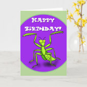 Gebetsausweis für den Cartoon. Karte (Gelbe Blume)