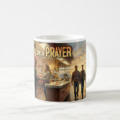 Gebetsbecher der Arbeiterklasse im Harbor Diner Kaffeetasse (VorderseiteRechts)