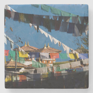 Gebetsfahnen und -chorten steinuntersetzer