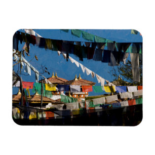 Gebetsfahnen und Chortens Magnet