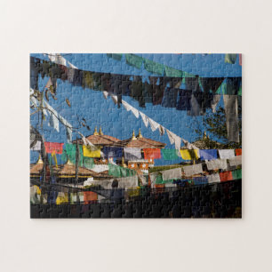 Gebetsfahnen und Chortens Puzzle