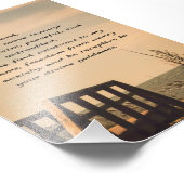 Gebetsfriedensstiftung Sonnenseascape Fotodruck (Ecke)