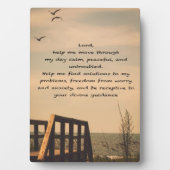 Gebetsfriedensstiftung Sonnenseascape Fotoplatte (Vorderseite)