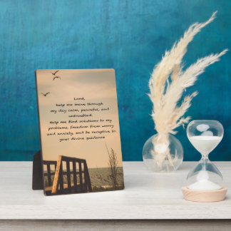 Gebetsfriedensstiftung Sonnenseascape Fotoplatte