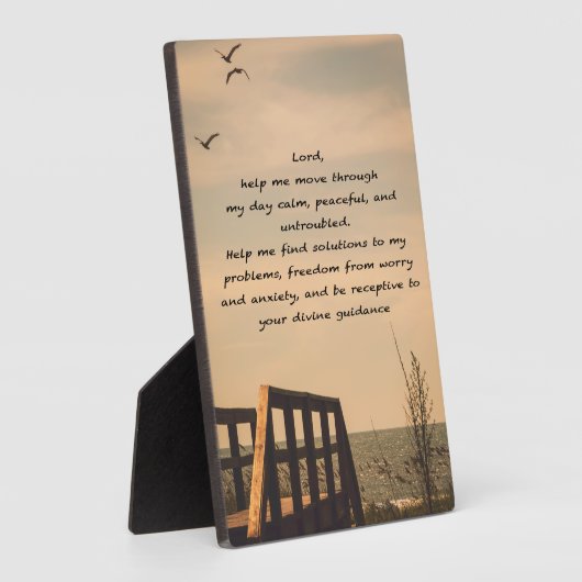 Gebetsfriedensstiftung Sonnenseascape Fotoplatte (Seite)