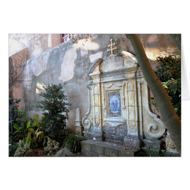 Gebetsgartenkarte (Vorderseite (Horizontal))