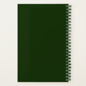 Gebetsjournal | Weibliches florales Design Notizblock (Rückseite)