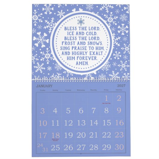 Gebetskalender 2024 kalender (Jan 2027)