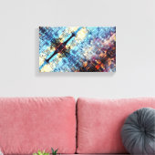 Gebetskandle Leinwanddruck (Insitu (Wohnzimmer))