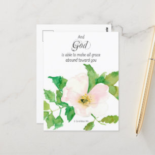 Gebetskarte 2. Korintherbrief Bibel Schrift Primel Postkarte