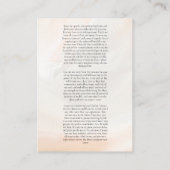 Gebetskarte am Tag der Älteren Sophrony (Rückseite)