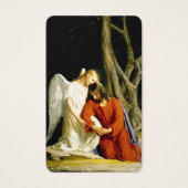 Gebetskarte | Angel zum Beweiden (Vorderseite)