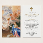 Gebetskarte | Ankündigung (Vorne & Hinten)