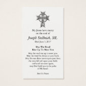 Gebetskarte | Beloved St Patrick (Rückseite)