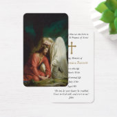 Gebetskarte | Bögen eines Engels (Schreibtisch)