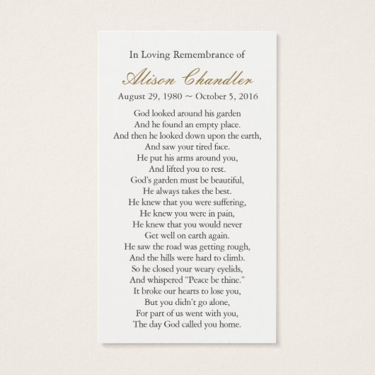 Gebetskarte | Engel des Herrn 5 (Rückseite)