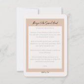 Gebetskarte für das Heilige Herz Dankeskarte (Rückseite)