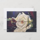 Gebetskarte für die Heilung von gebeutelten Herzen Dankeskarte (Rückseite)