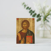 Gebetskarte für eine Witwe oder einen Witwer Platzkarte (Stehend Vorderseite)