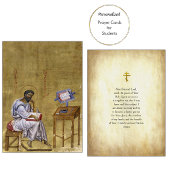 Gebetskarte für Studierende Orthodoxe Christlich Platzkarte