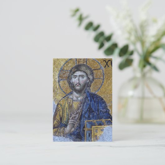 Gebetskarte für verstorbene Geliebte Platzkarte (Stehend Vorderseite)