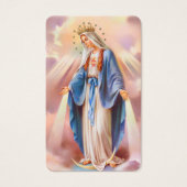 Gebetskarte | Hail Holy Queen (Vorderseite)