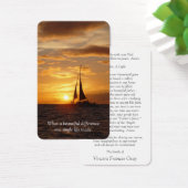 Gebetskarte | Hawaiianischer Sonnenuntergang (Schreibtisch)