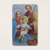 Gebetskarte | Heilige Familie (Vorderseite)