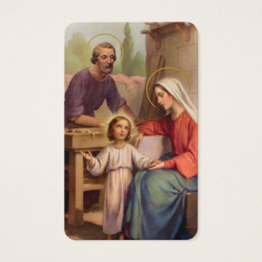 Gebetskarte | Heilige Familie 4 (Vorderseite)