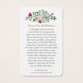 Gebetskarte | Heiliges Herz 020 (Rückseite)