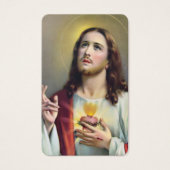 Gebetskarte | Heiliges Herz Jesu (Vorderseite)