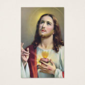 Gebetskarte | Heiliges Herz Jesu (Vorderseite)