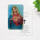 Gebetskarte | Heiliges Herz Mary 3 (Schreibtisch)