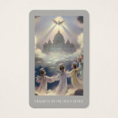 Gebetskarte | Ich glaube an den Heiligen Geist (Vorderseite)