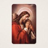 Gebetskarte | Jesus Good Shepherd 4 (Vorderseite)