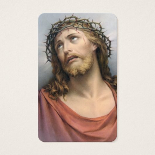 Gebetskarte | Krone von Thorns (Vorderseite)