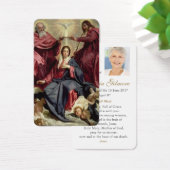 Gebetskarte | Krönung der Jungfrau (Schreibtisch)