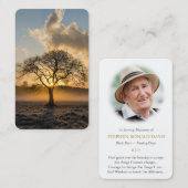 Gebetskarte | Lone Tree Deluxe 01 Visitenkarte (Vorne/Hinten)