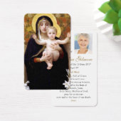 Gebetskarte | Madonna der Lilien (Schreibtisch)