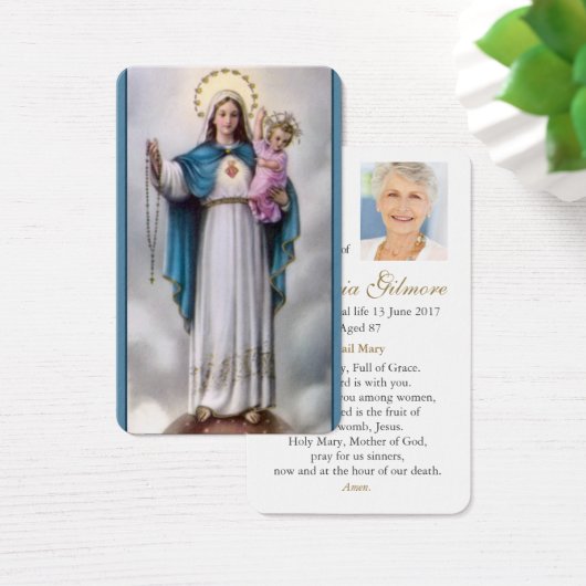 Gebetskarte | Mary 12 Sterne (Schreibtisch)