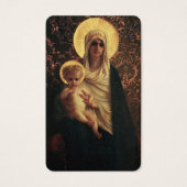 Gebetskarte | Mary & Baby Jesus 01 (Vorderseite)