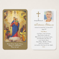 Gebetskarte | Mary Help of Christians